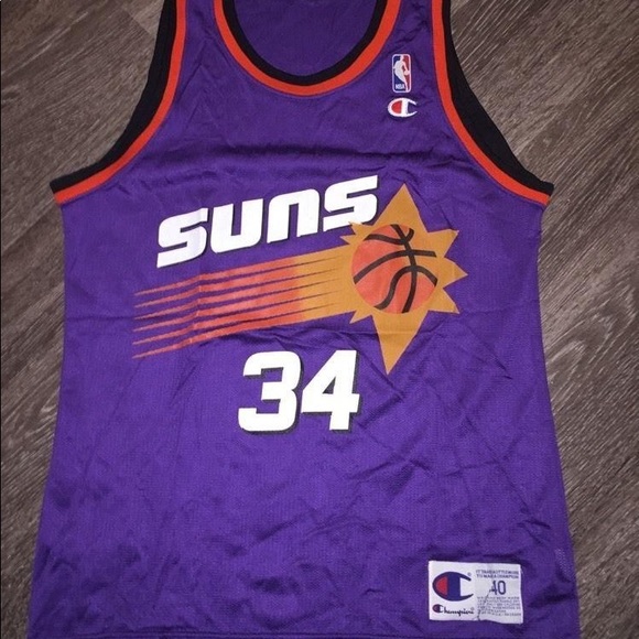 charles barkley suns jersey champion